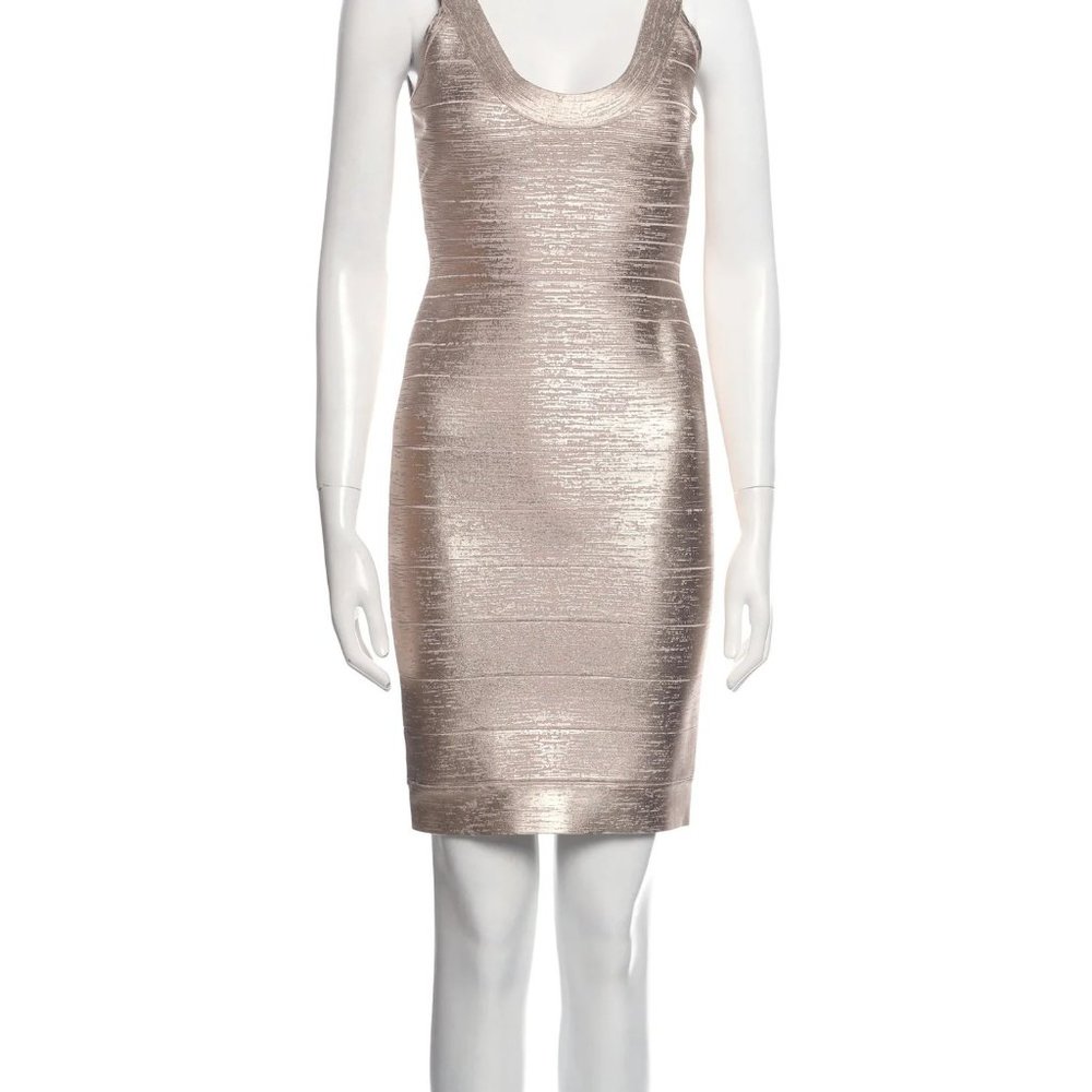 HERVE LEGER Catherine Mini Dress Size: M
